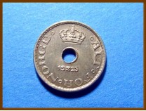 Монета Норвегия 10 эре 1925 г.