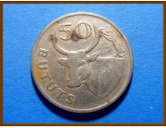 Гамбия 50 бутутов 1971 г.