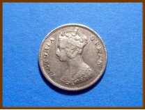 Гонконг 10 центов 1897 г. Серебро