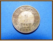  Британское Северное Борнео 1 цент 1921 г.