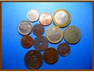  Набор иностранных монет и жетонов