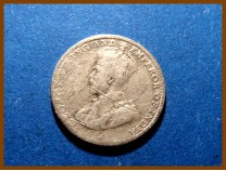 Стрейтс-Сетлментс 5 центов 1918 г. Серебро