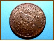 Новая Зеландия 1 пенни 1962 г.