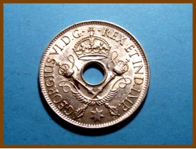 Территория Новой Гвинеи 1 шиллинг 1945 г. Серебро