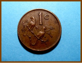 Южная Африка ЮАР 1 цент 1973 г.