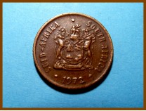Южная Африка ЮАР 1 цент 1972 г.