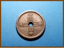 Монета Норвегия 25 эре 1927 г.