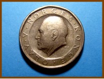 Монета Норвегия 10 крон 1985 г.