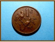 Южная Африка ЮАР 1 цент 1973 г.