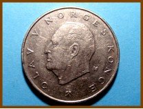 Монета Норвегия 5 крон 1988 г.