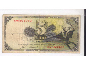 5 марок. Германия 1948 г.