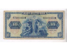 10 марок. Германия 1949 г.