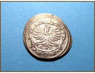 3 пфеннига. Силезия-Вюртемберг 1697 г. Серебро