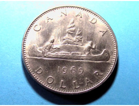 Канада 1 доллар 1969 г.