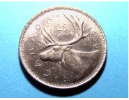 Канада 25 центов 1969 г.