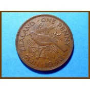 Новая Зеландия 1 пенни 1943 г.