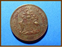 Багамские острова 1 цент 1974 г.