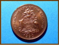 Багамские острова 1 цент 1990 г.
