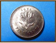 Родезия 5 центов 1976 г.