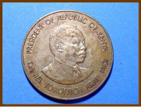 Кения 10 центов 1984 г.