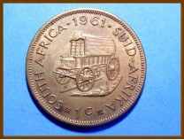 Южная Африка ЮАР 1 цент 1961 г.