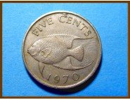 Бермуды 5 центов 1970 г.