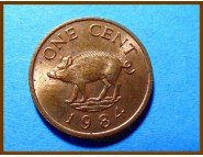 Бермуды 1 цент 1984 г.