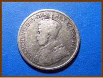 Канада 25 центов 1936 г. Серебро