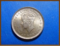 Британская Малайя 10 центов 1939 г.Серебро