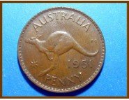 Австралия 1 пенни 1951 г.