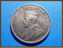 Ньюфаундленд 25 центов 1917 г. Серебро. 