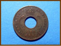 Восточная Африка 1 цент 1924 г.