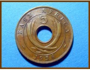 Восточная Африка 5 центов 1956 г.