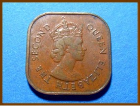 Британская Малайя 1 цент 1957 г.