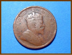 Стрейтс-Сетлментс 1 цент 1903 г.