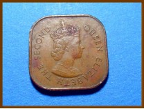 Британская Малайя 1 цент 1961 г.