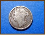 Стрейтс-Сетлментс 10 центов 1894 г. Серебро