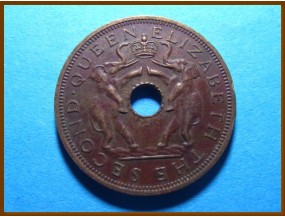 Родезия и Ньясаленд 1 пенни 1963 г.