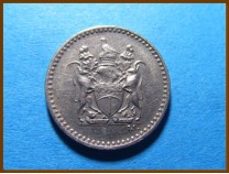 Родезия 2 1/2 цента 1970 г.
