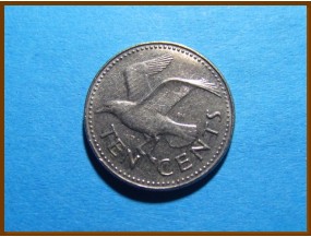 Барбадос 10 центов 1987 г.
