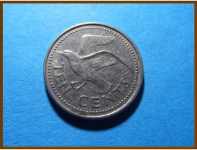 Барбадос 10 центов 1989 г.