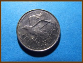 Барбадос 10 центов 2004 г.