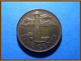 Барбадос 5 центов 2007 г.