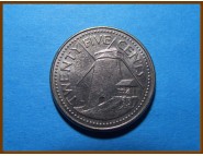 Барбадос 25 центов 2004 г.