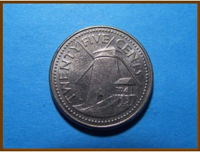 Барбадос 25 центов 2004 г.