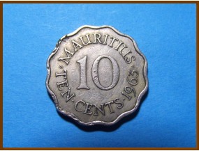 Маврикий 10 центов 1963 г.