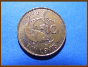 Сейшельские острова 10 центов 2012 г.