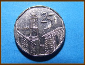 Куба 25 сентаво 2002 г.