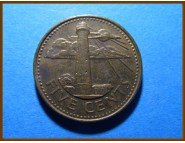 Барбадос 5 центов 1991 г.