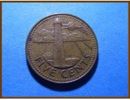 Барбадос 5 центов 1979 г.